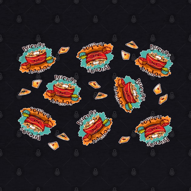 Buenos Nachos Chip Pattern by ElephantShoe